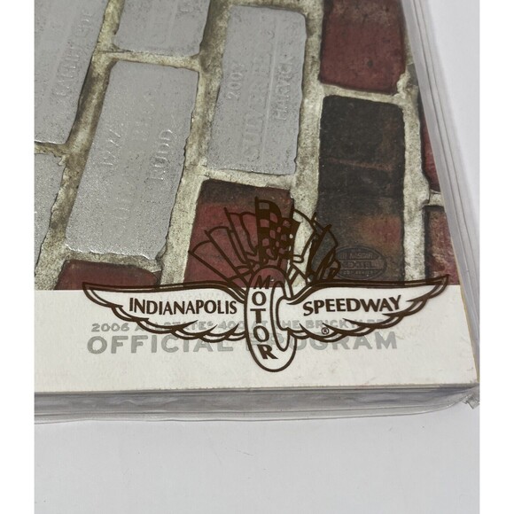 August 6 2006 Allstate Brickyard 400 Official Program Indianapolis Speedway - Picture 2 of 16